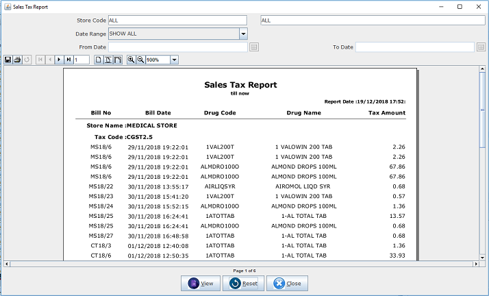 Sales Tax